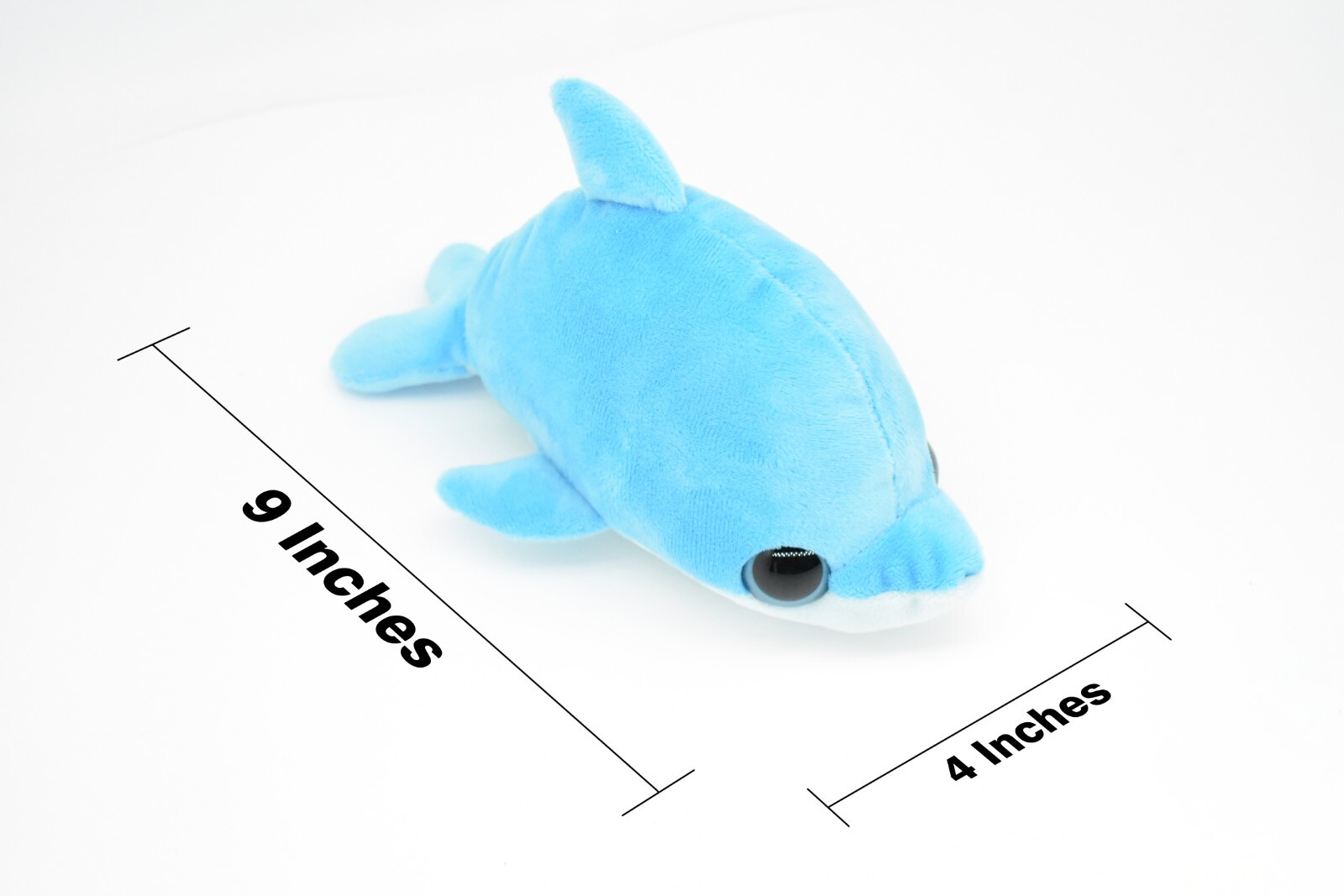 Dolphin, Big Eyes, Very Nice Plush Animal, Stuffed Animal, Soft, Toy, 11″ CWG280