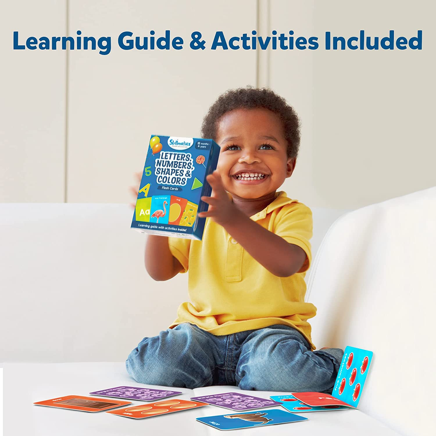 Thick Flash Cards for Toddlers : Letters, Numbers, Shapes & Colors