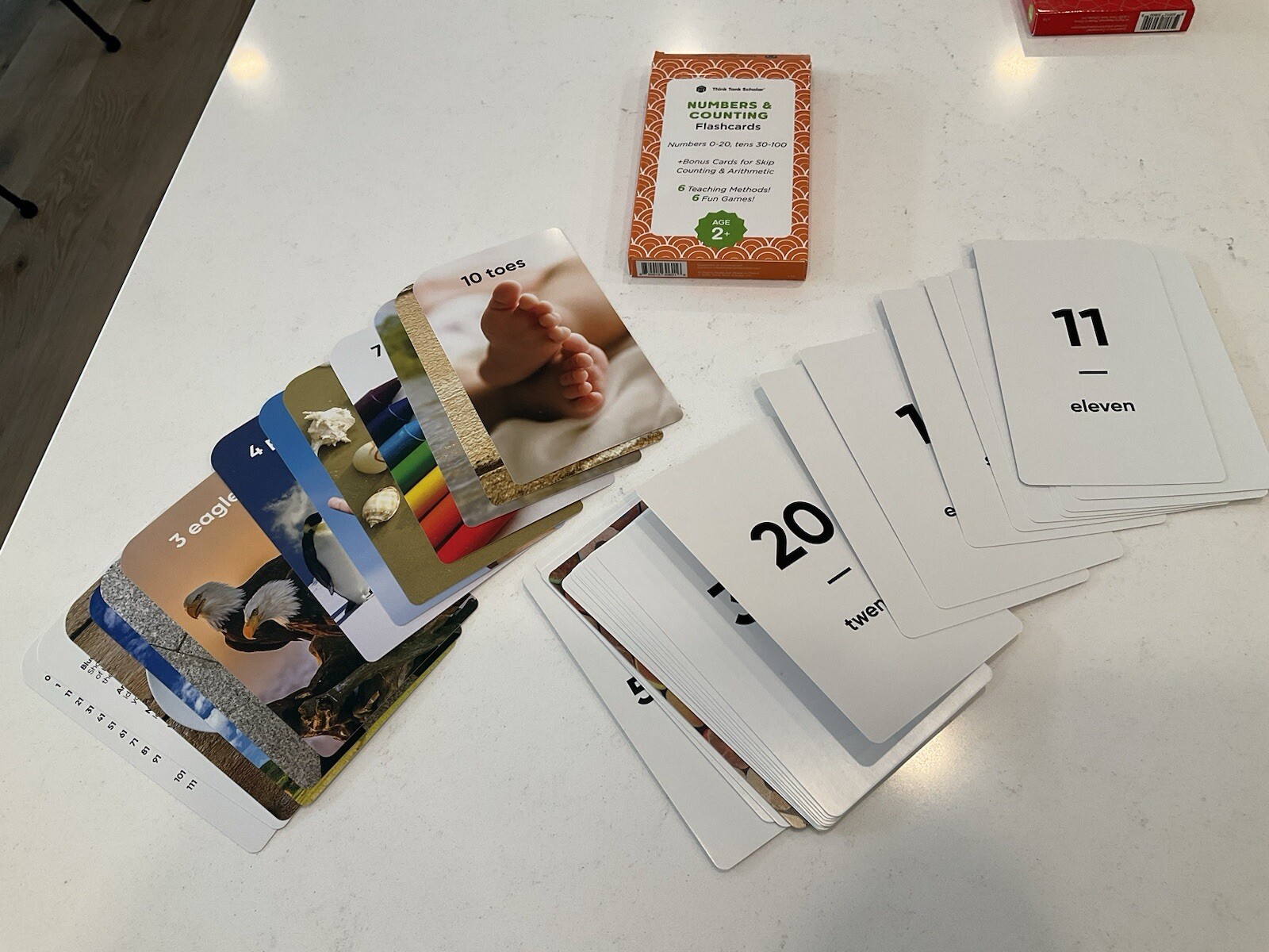 THINK TANK Scholar Flashcards: Alphabet, Numbers & Counting. NEW. Not Used.