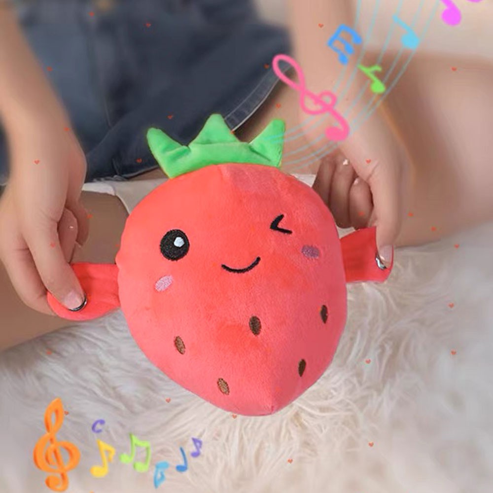Interactive Musical Toy Fruit Sensing Beat Piano Ragdoll Musical Doll