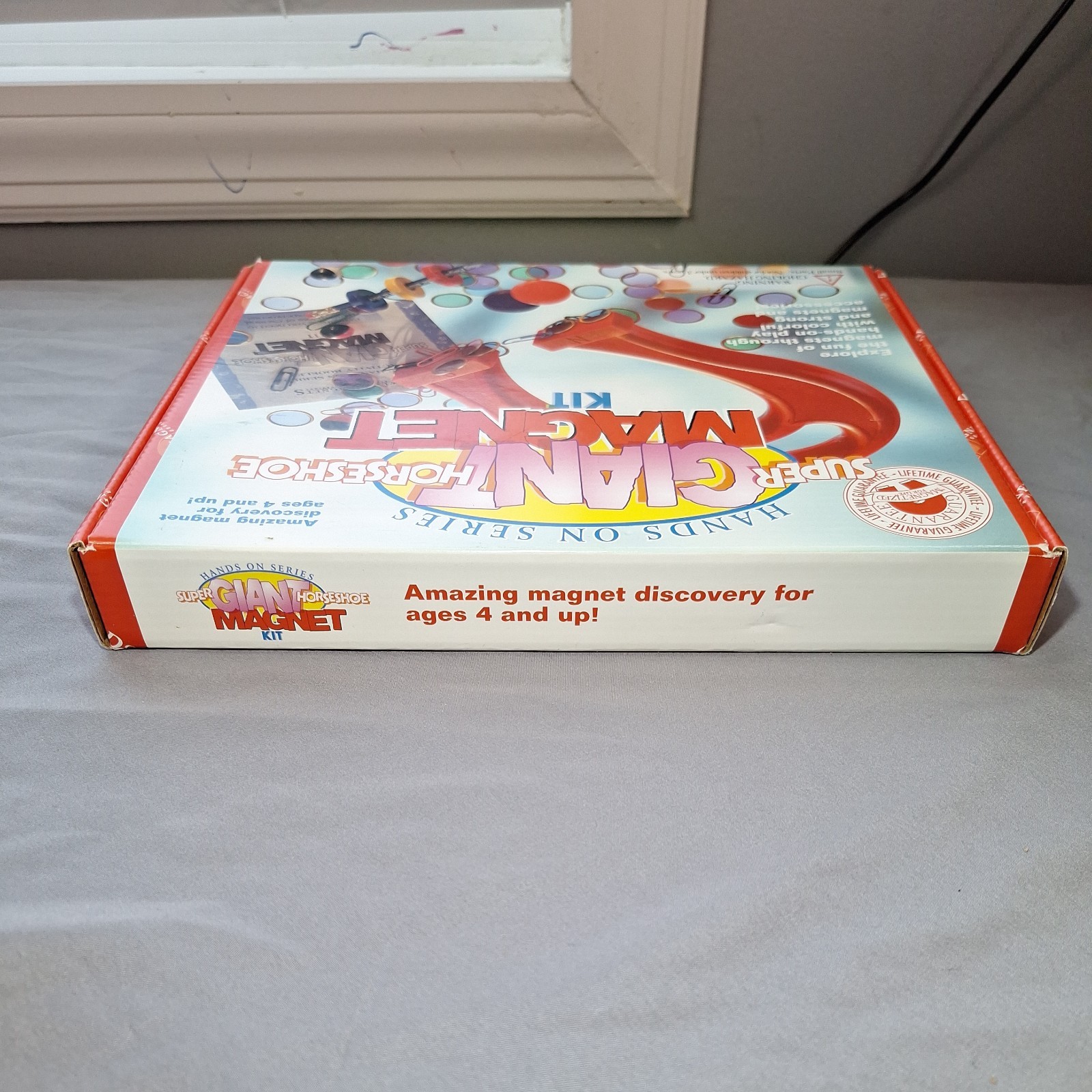 Vintage Giant Horseshoe Magnet by Dowling Magnets W/ Box