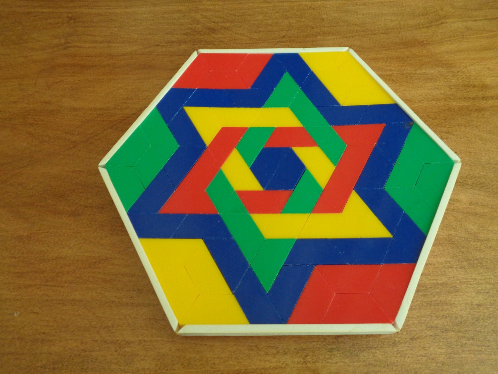 Vintage Discovery Toys Magic Mosaic Creative Colorful Tiles Design Booklet