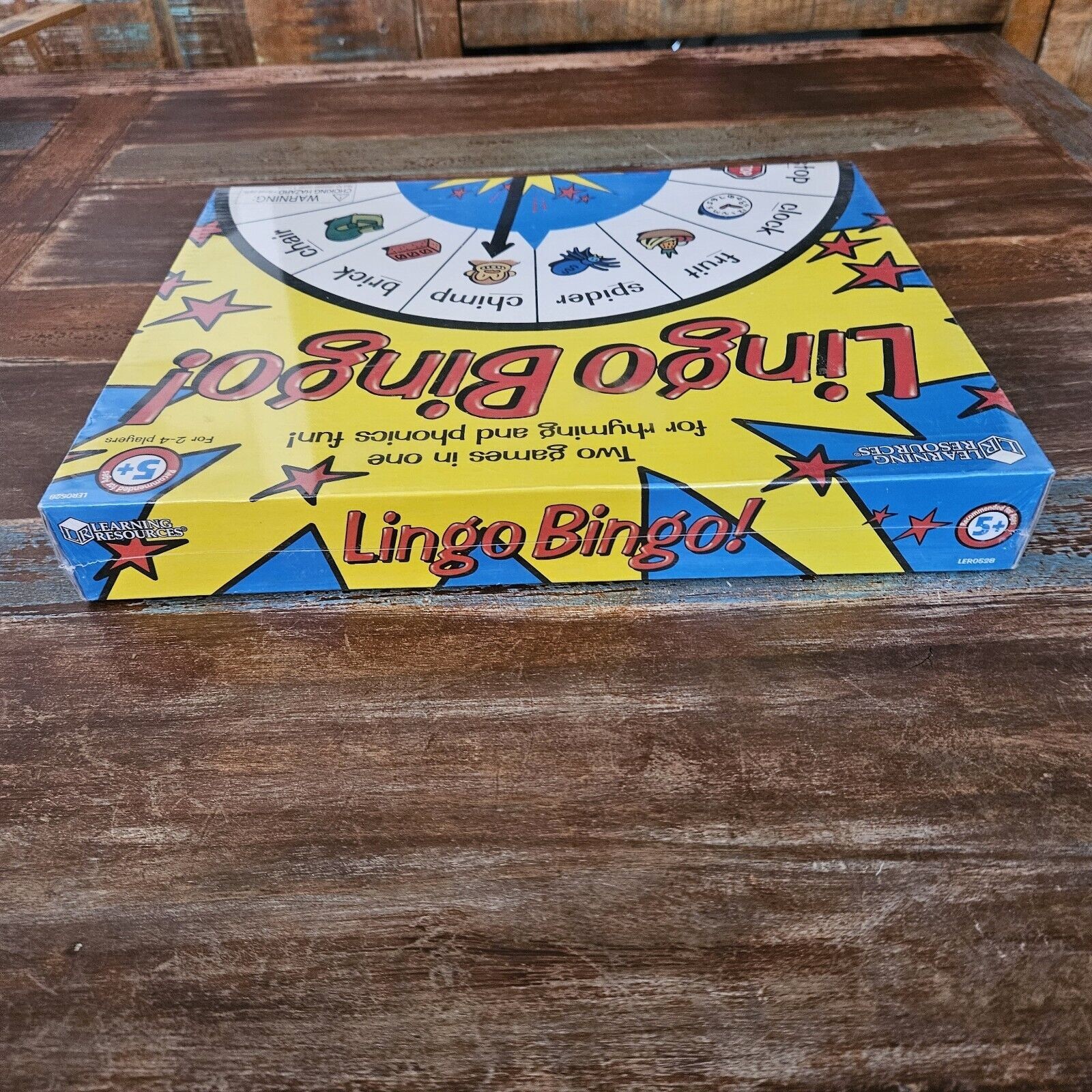 Lingo Bingo Language Board Game Two Games For Rhyming & Phonics