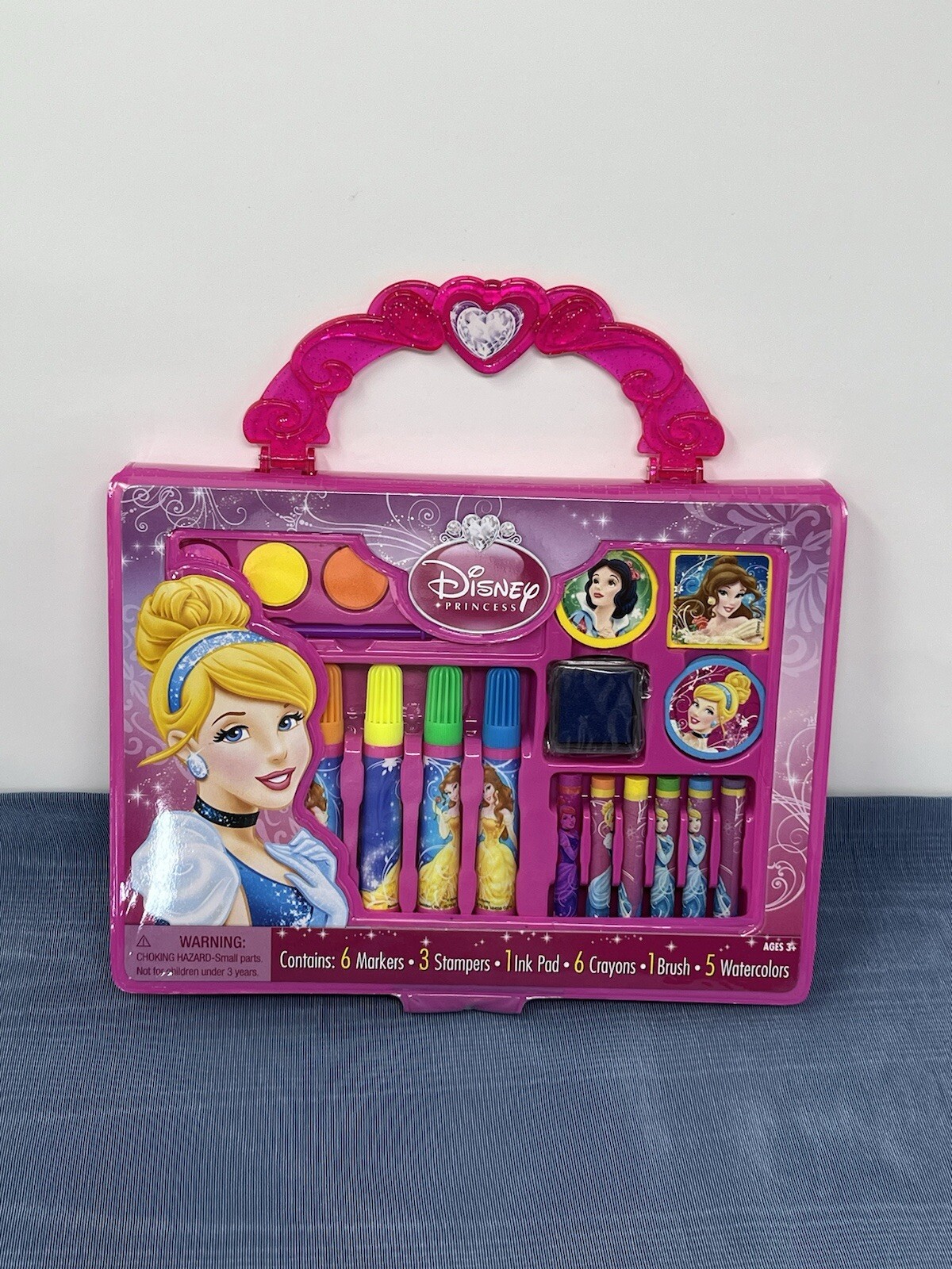 Disney Carry Along Art Set Princess Crayons