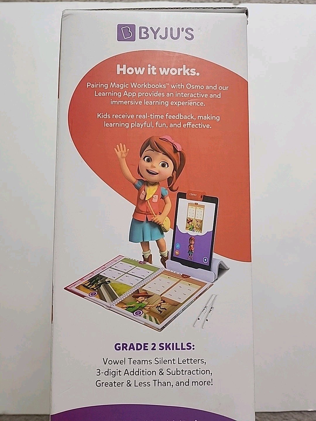BYJUS Learning Kit: Disney, Grade 2 Learning Kit Active Learning Math Reading