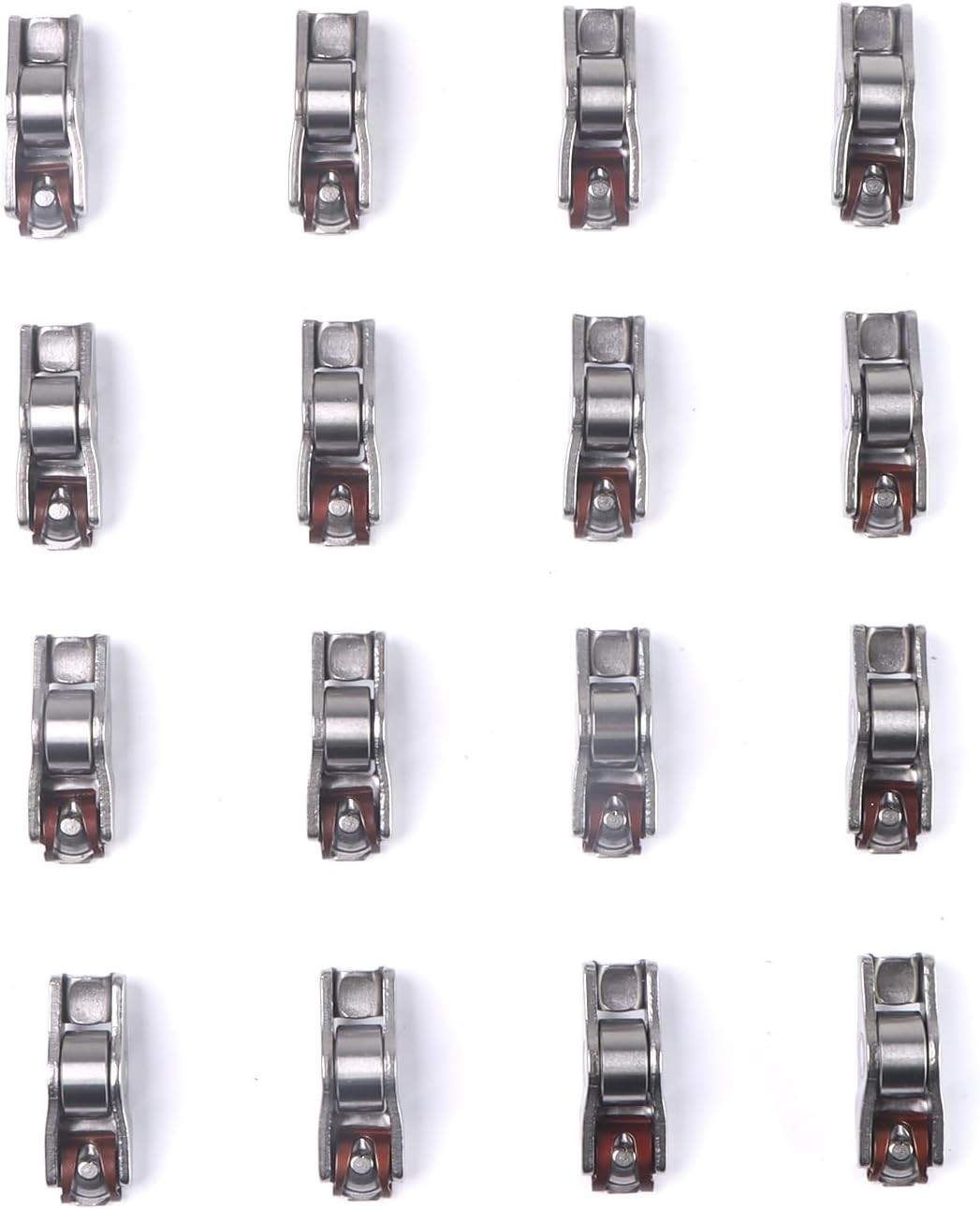 16PCS Rocker Arms 24551-2E001 Rocker Arm Kit Replacement for Forte Seltos Soul