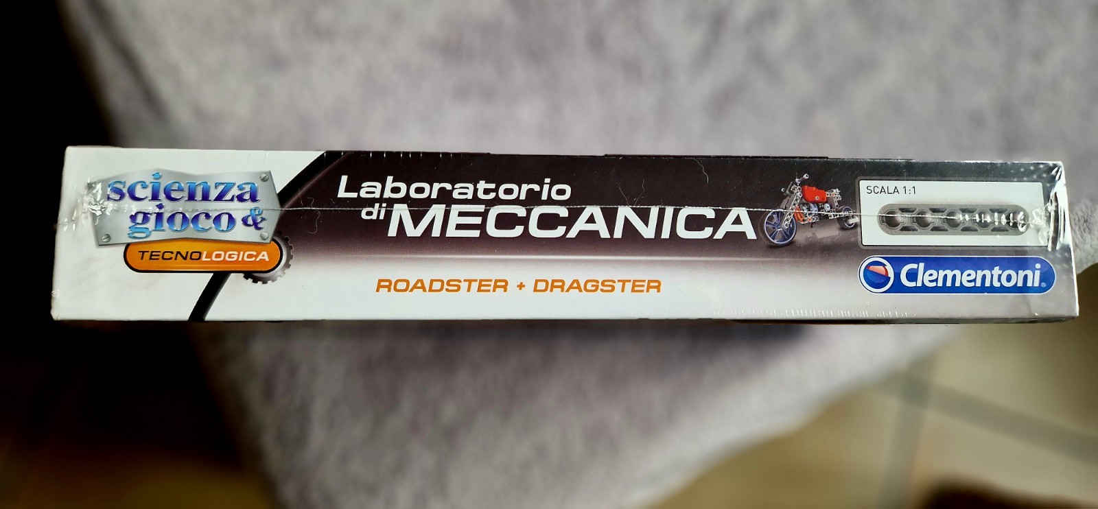 Clementoni, Mechanics Engineering Lab Roadster Play Set + Dragst8 +