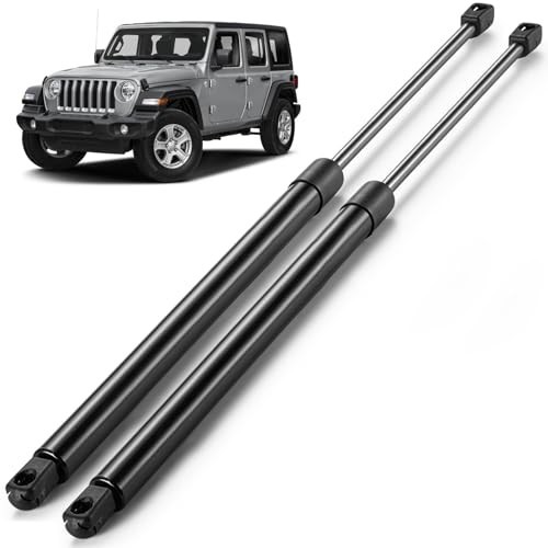 Rear Window Struts for Jeep Wrangler 2018-2025, Lift Support Shocks, 2 Pcs OEM R