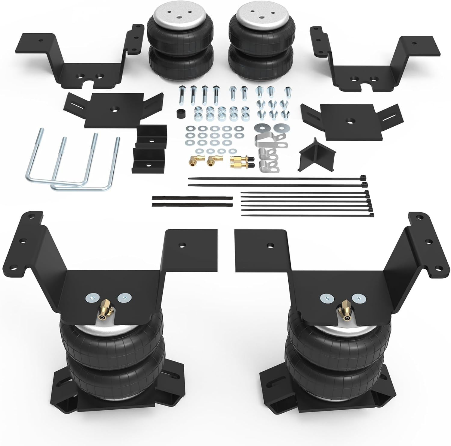 5000Lbs for Chevrolet Chevy Silverado GMC Sierra 1500 Air Bags Suspension Kit (2