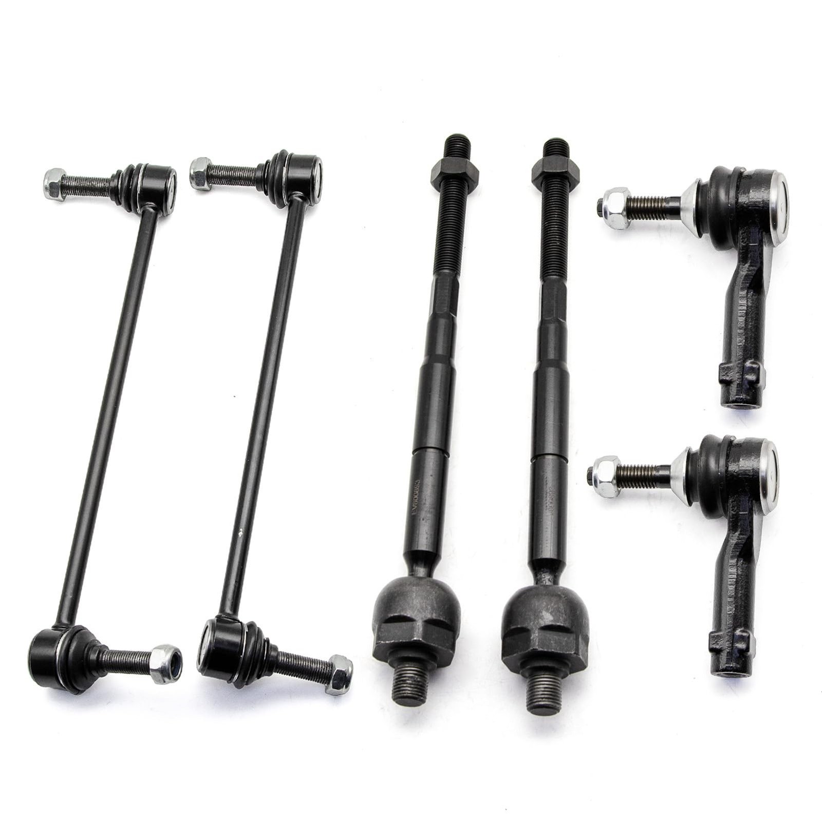 6pc Tie Rod Ends Inner Outer Wih Sway Bars for Ford Police Interceptor Utilit…
