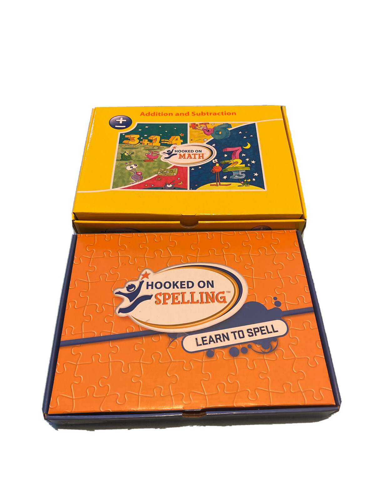 HOOKED ON MATH & SPELLING Phonics Educational Homeschool