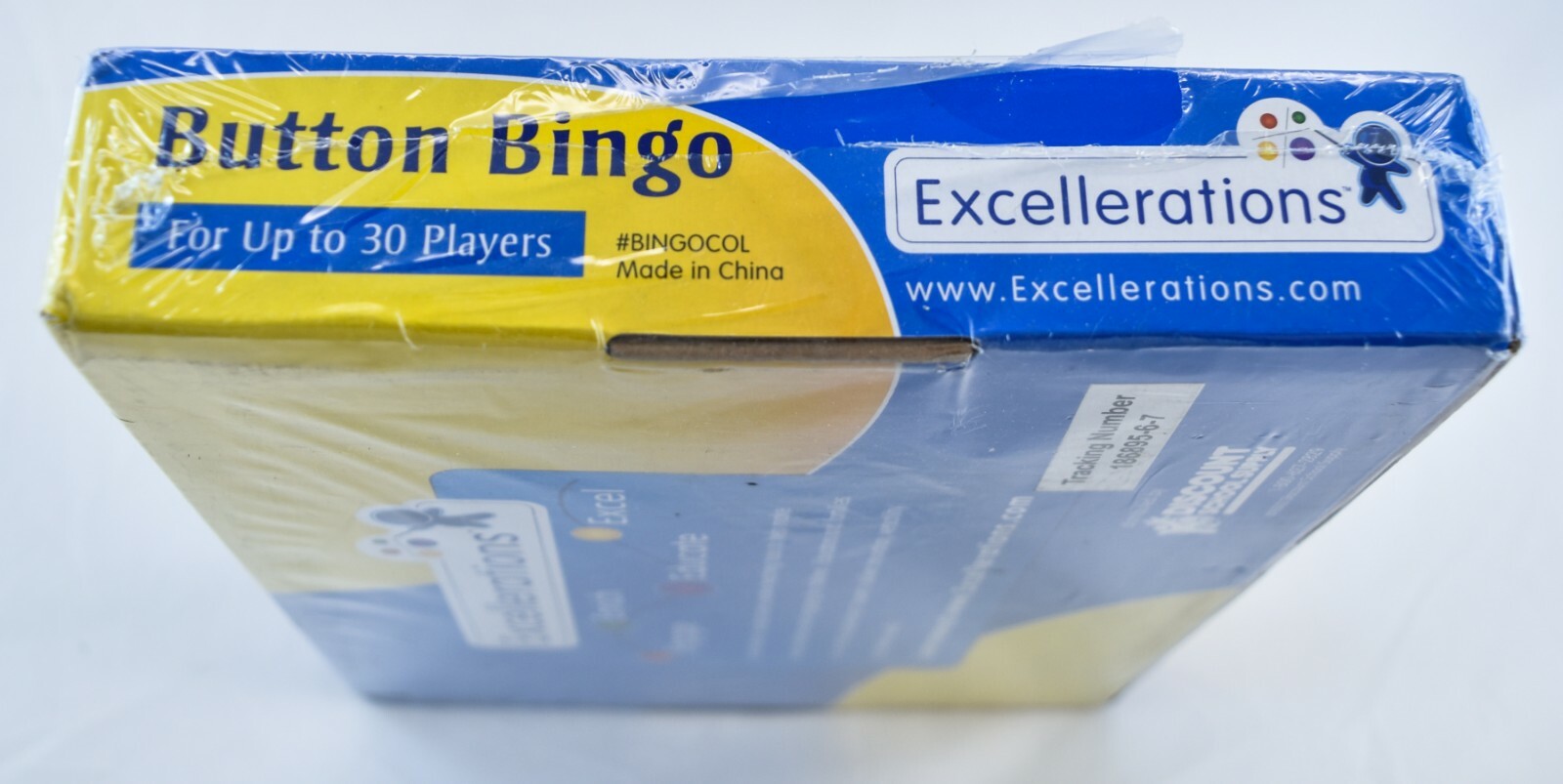 Excellerations Button Bingo Colors and Shapes Homeschool Pre K to Kindergarten