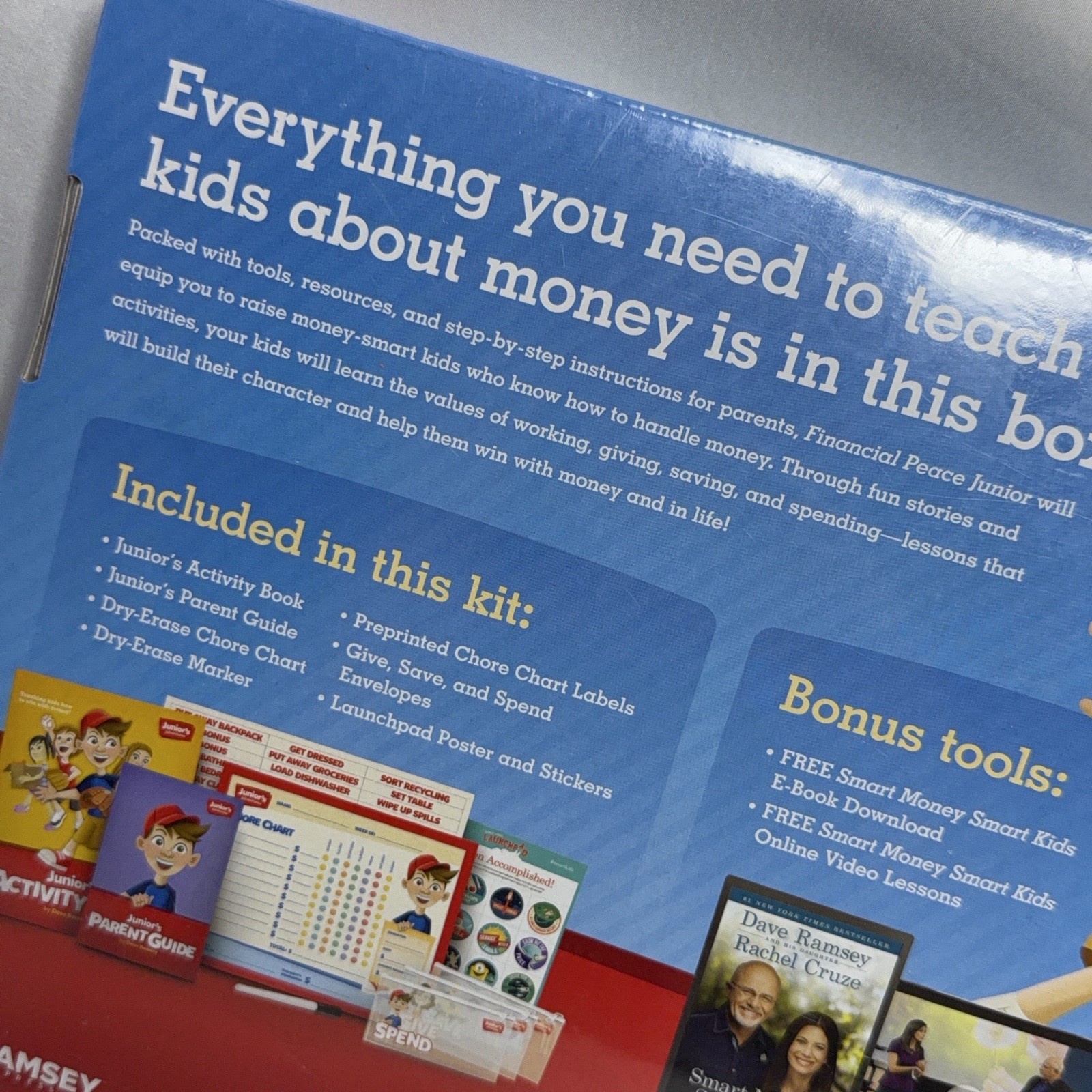Financial Peace Jr. Dave Ramsey Junior’s Adventures Smart Money Smart Kids NEW