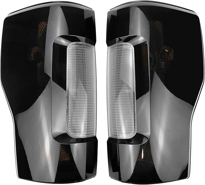 Smoked Tail Driver and Passenger Side Rear Light Brake Lamps Compatible With