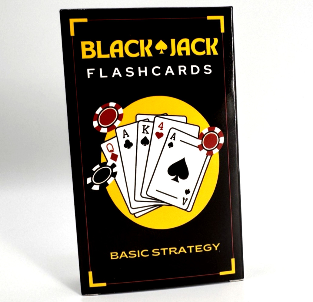 Blackjack Basic Strategy Flashcards for Beginners Casino Game Learning Cards NEW