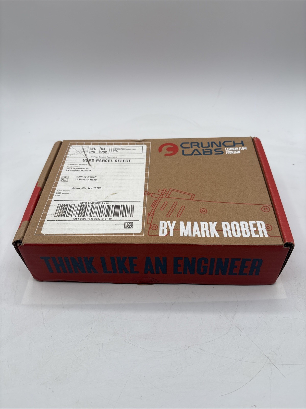 Mark Rober Crunch Labs Build Box – Laminar Flow Fountain NEW open Box