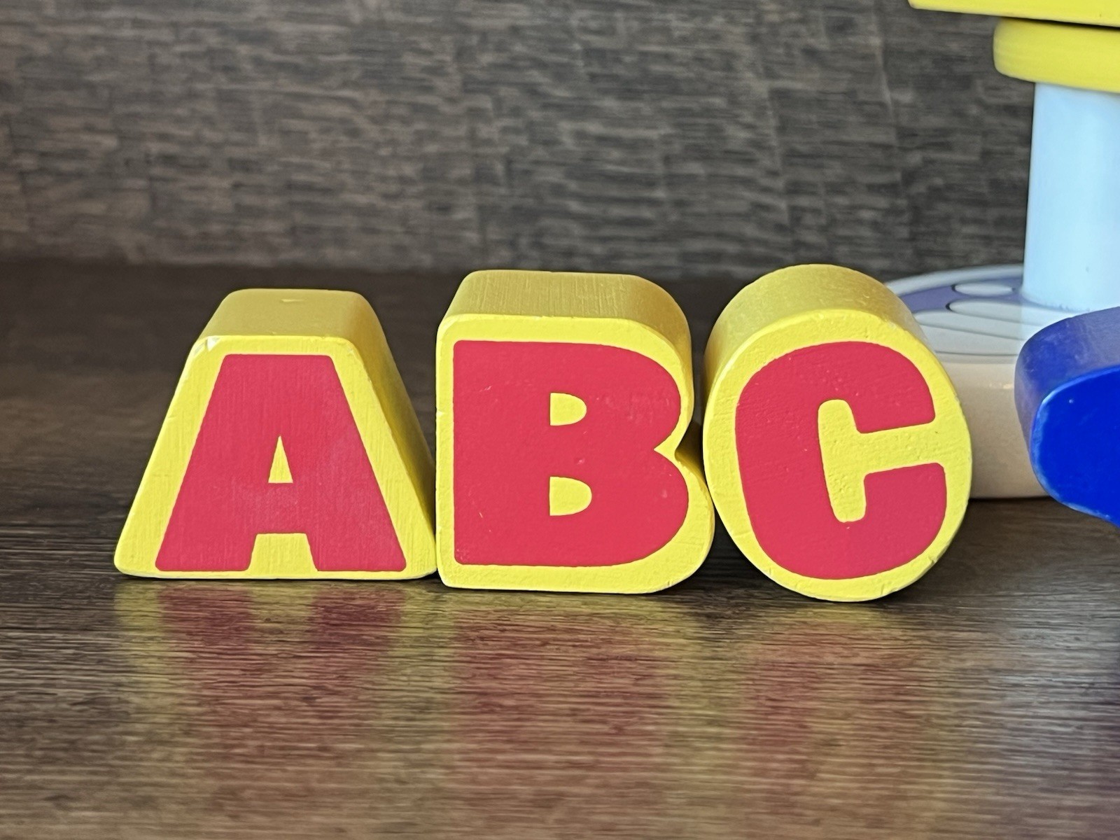 Crayola Learning Tower ABCs 123s Shapes Sorter Toy Colorful Wooden Pieces RARE