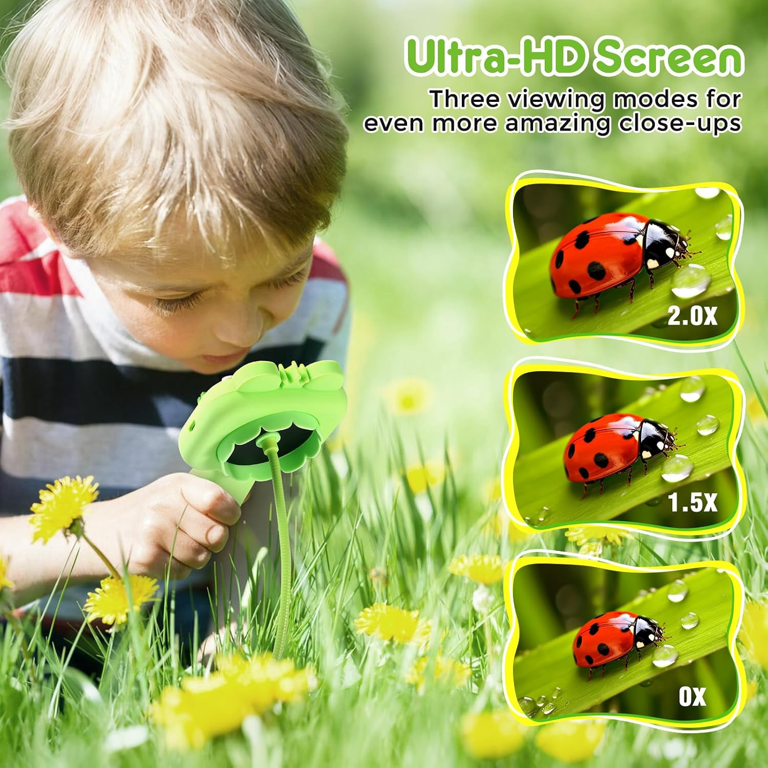 Toy Borescope Camera for Kids – STEM Science Educational Toy for 4 5 6 7 8 9 10