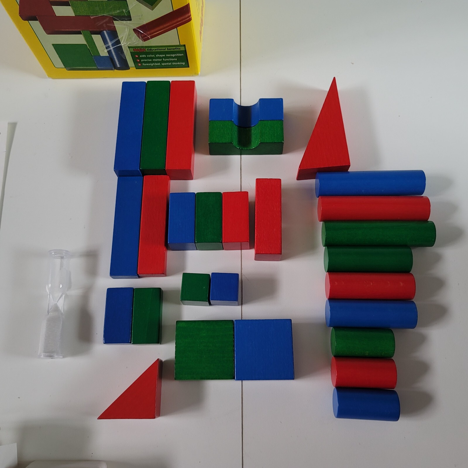 Haba Time Blocks Building Designing Game for ages 6-99 Family Fun
