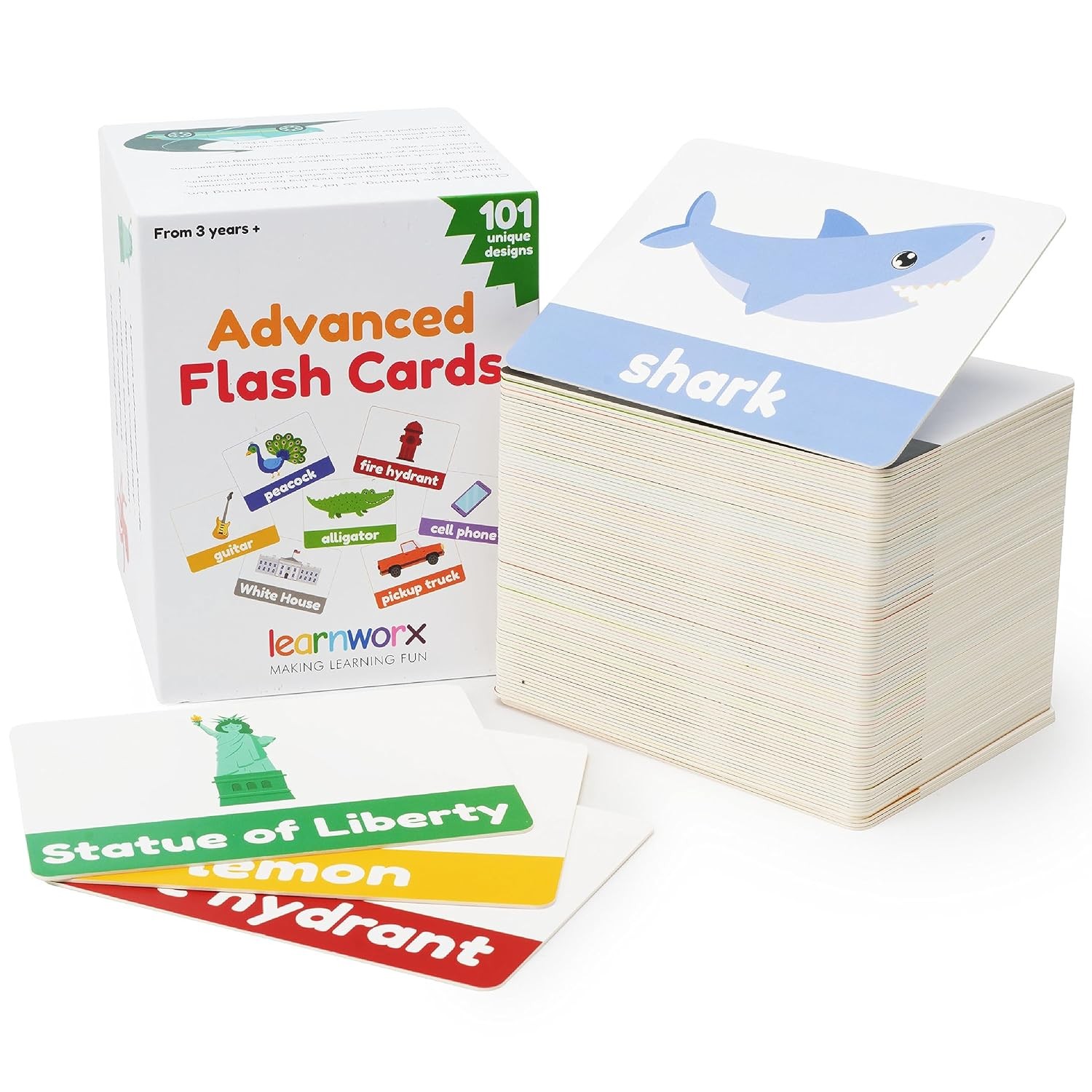 Flashcards for Toddlers 3-5 Years Preschool Learning Early Education 101 Cards