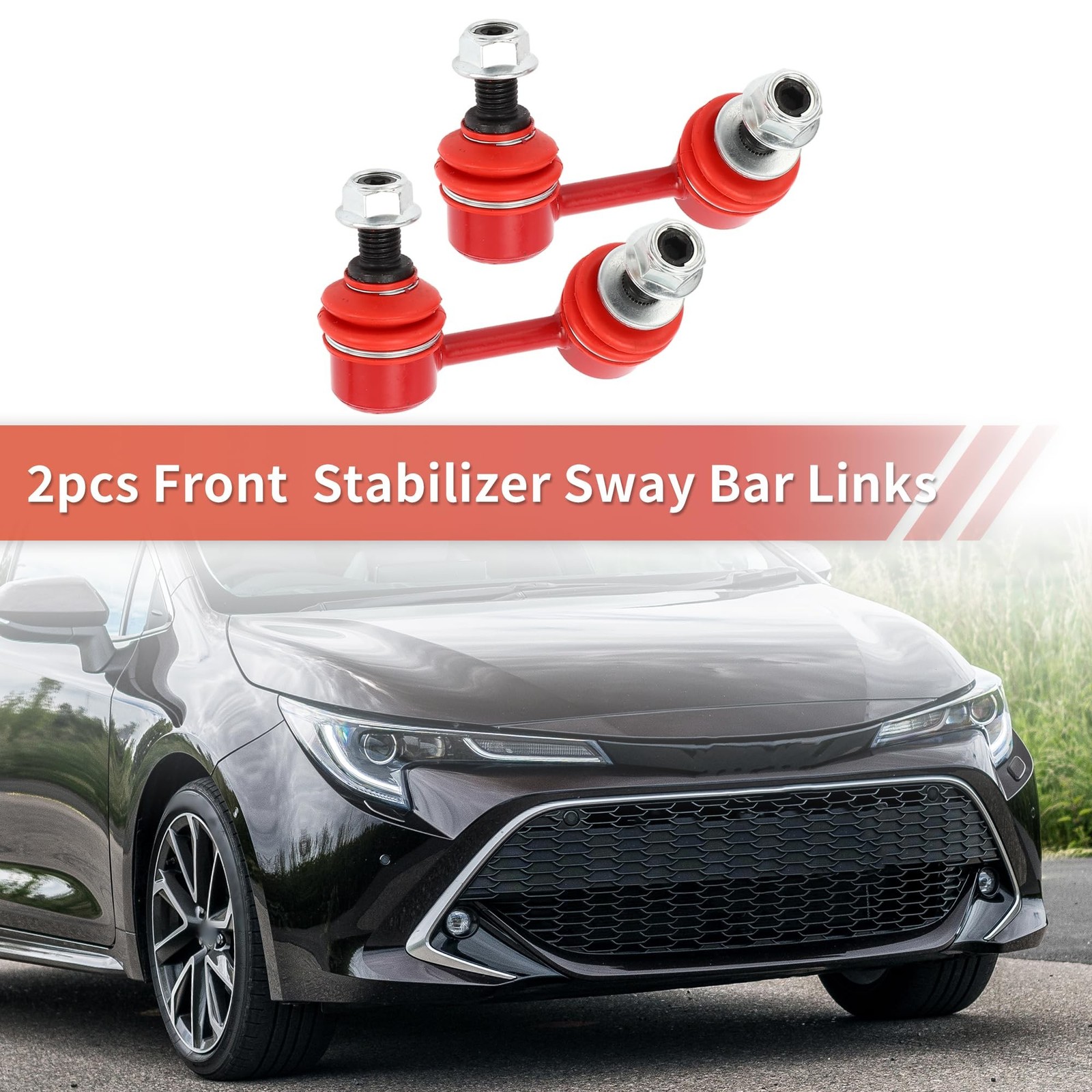 X AUTOHAUX 2 Pcs Front Sway Bar Links Stabilizer Link Kit for Toyota Tacoma 2…