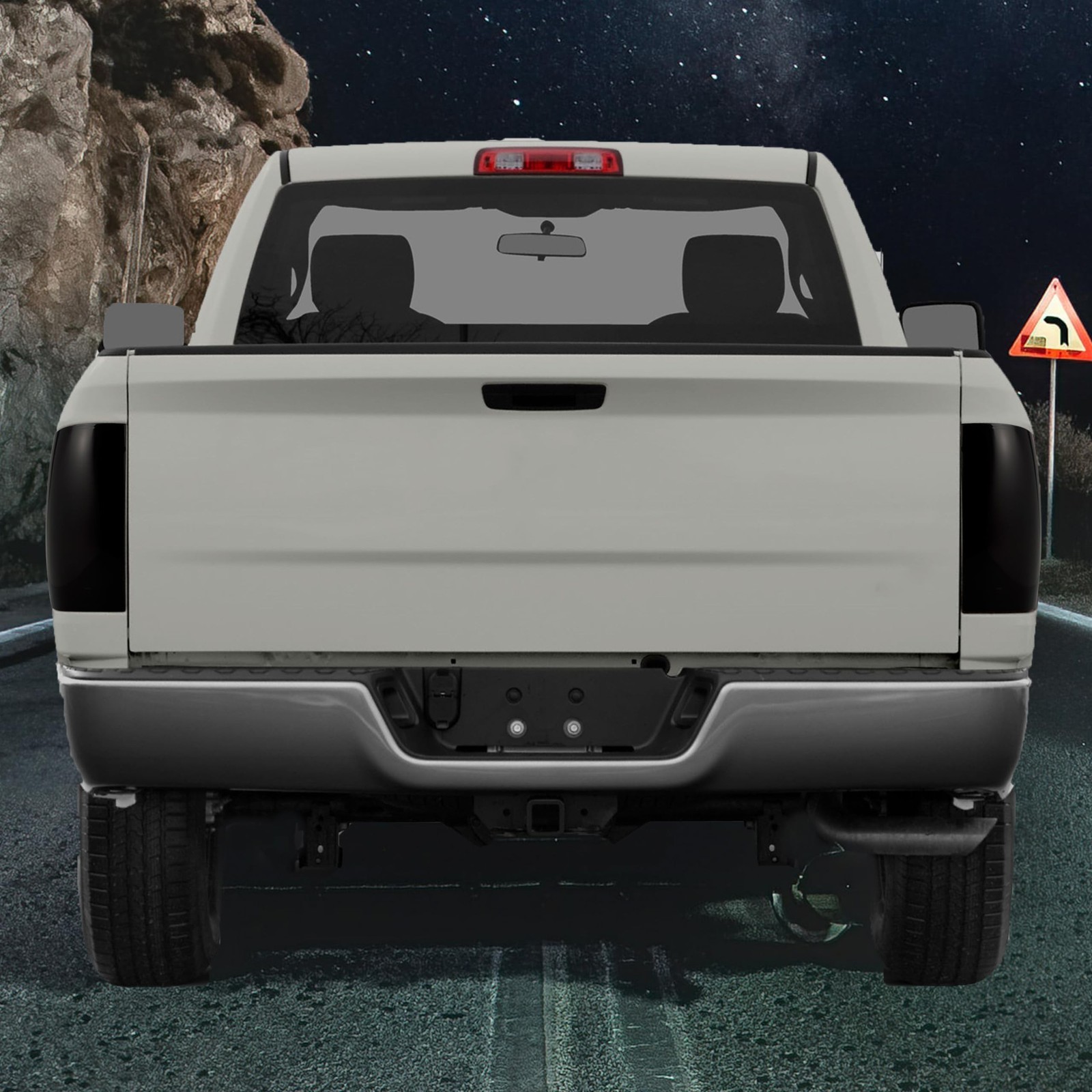 LED Tail Lights for Dodge RAM 1500 2500 3500 09-18, Smoked Black LED Tailligh…