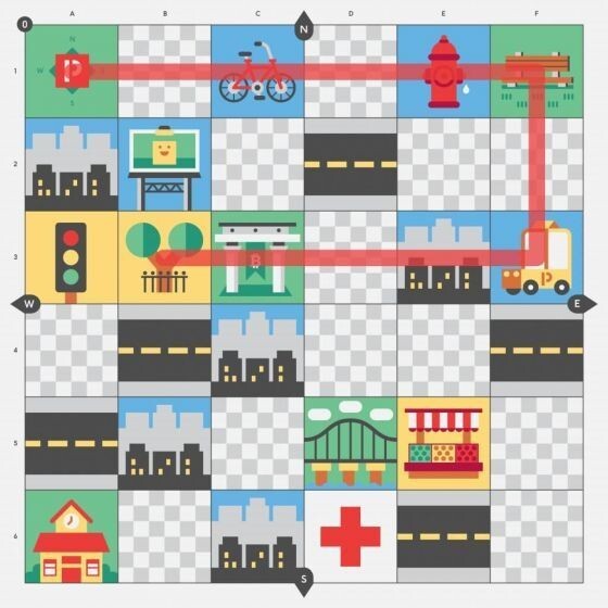 Primo Toys Adventure Pack 1 Big City Coding Book & Map