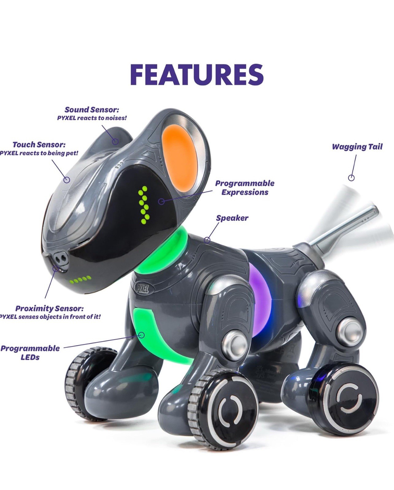 Educational Insights PYXEL A Coder’s Best Friend – Coding Robots for Kids
