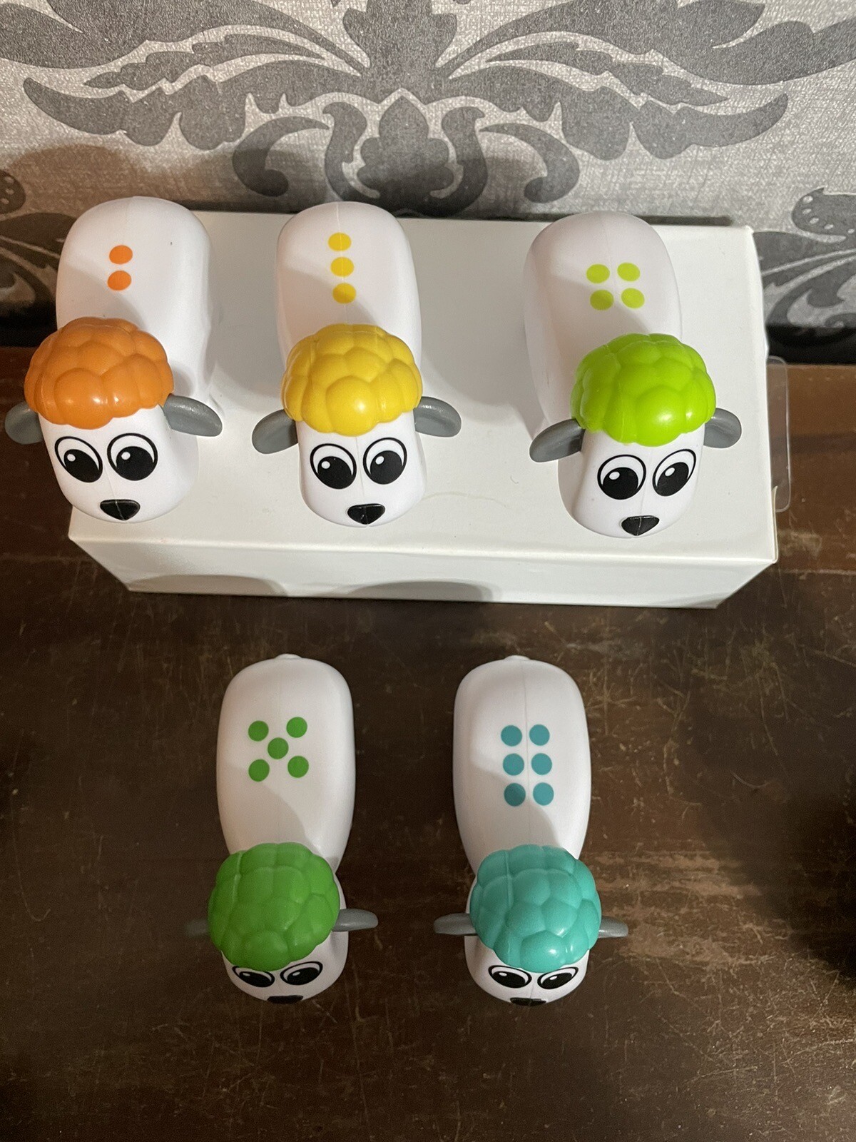READ Mixed Lot Replacement Farm Bag Counting Sheep Snap N Learn Numbers Alphabet