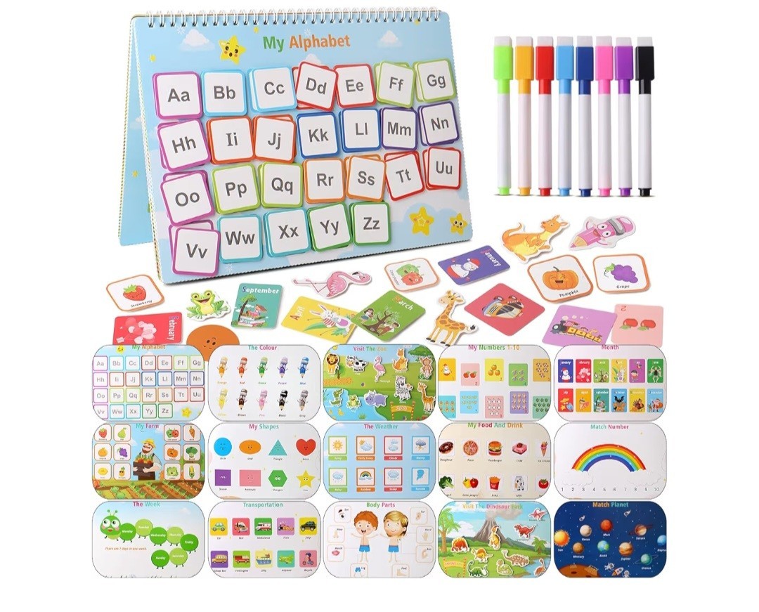 My Preschool Busy Book Learning Activities for 3+ Age Children-NEW IN ORIG PKG