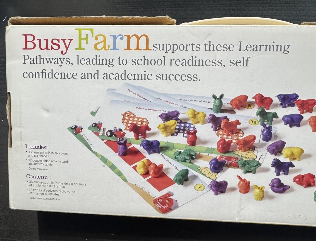 BUSY FARM Educational Reading, Language, Exploration, Motor Skills, Thinking Toy