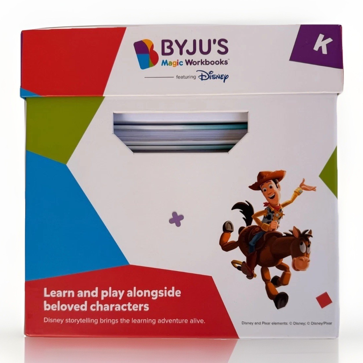 K3 Premium Kit Collection of 10 Byju’s Magic Workbooks ft Disney with Crayons