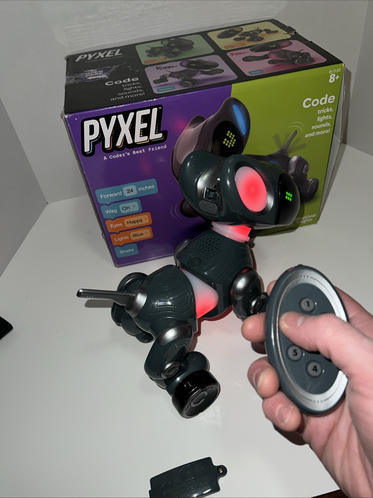 Educational Insights PYXEL A Coder’s Best Friend – Coding Robots for Kids