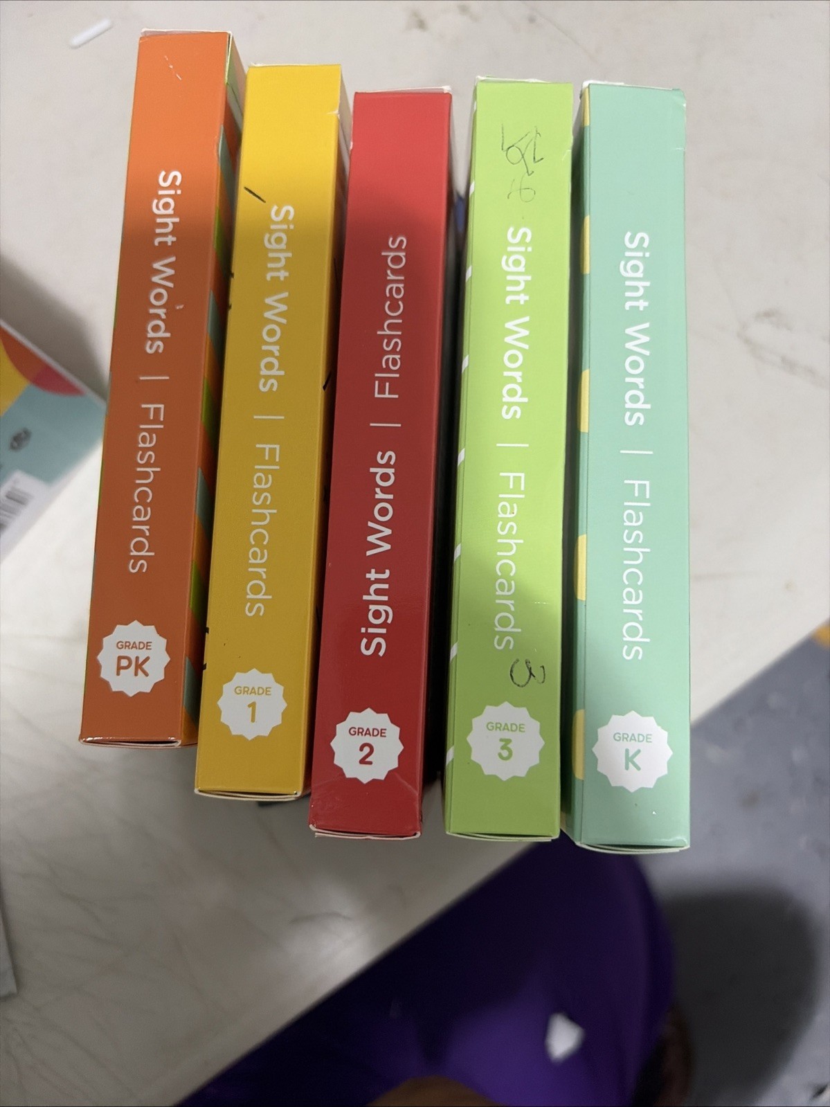 Think Tank Scholar Sight Words Flashcards Box Set (520 Words) PK,K,1,2,3 – NEW