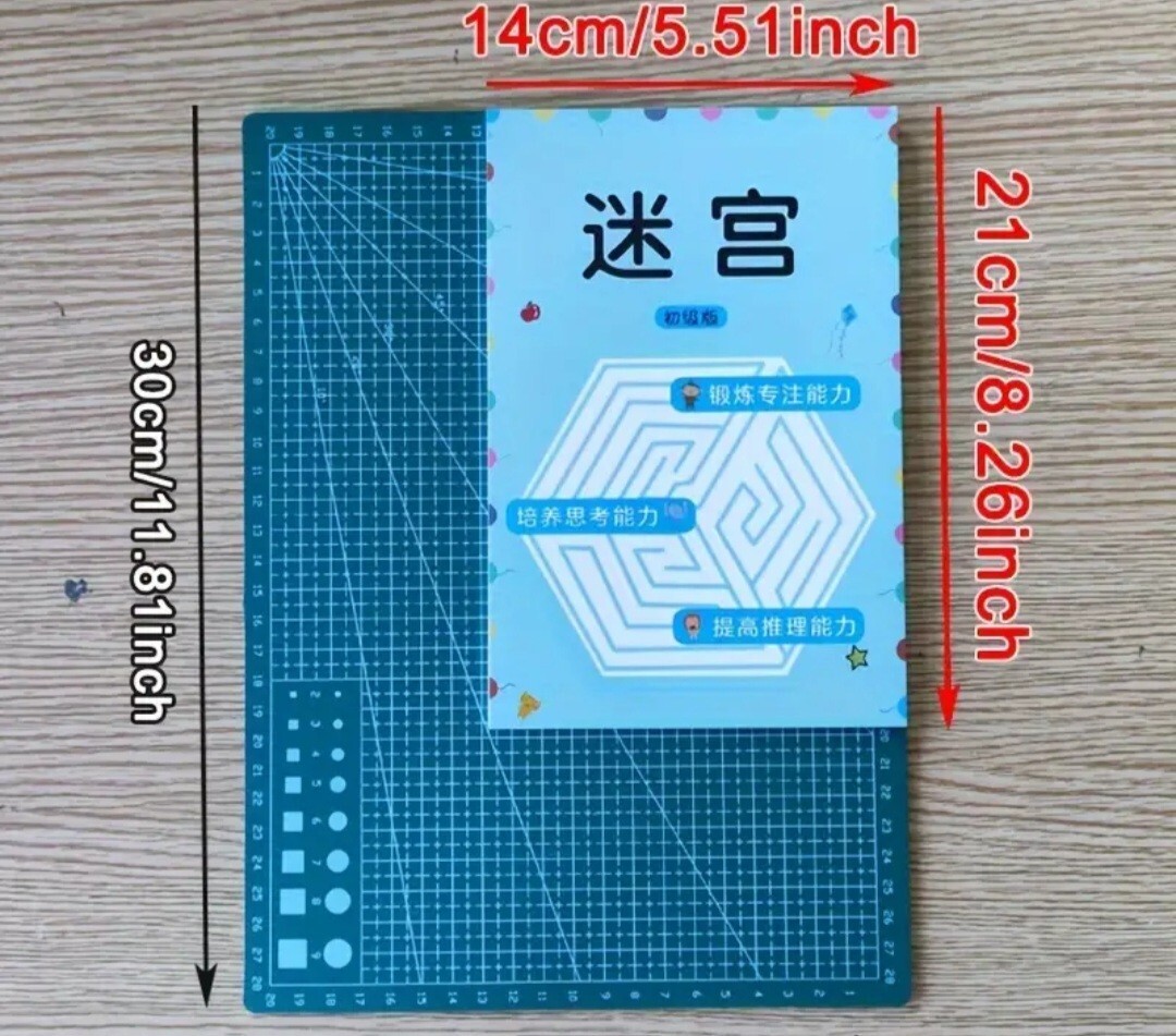 192 Patterns Concentration Maze Training Book, Student Thinking Development…