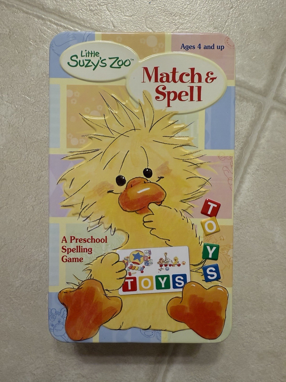 Briarpatch Little Suzy’s Zoo Match & Spell Preschool Game