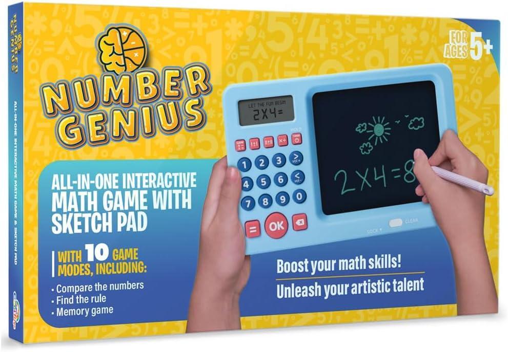 Interactive Electronic Math Game with Sketch Pad Educational MathGame(Bulk3Sets)