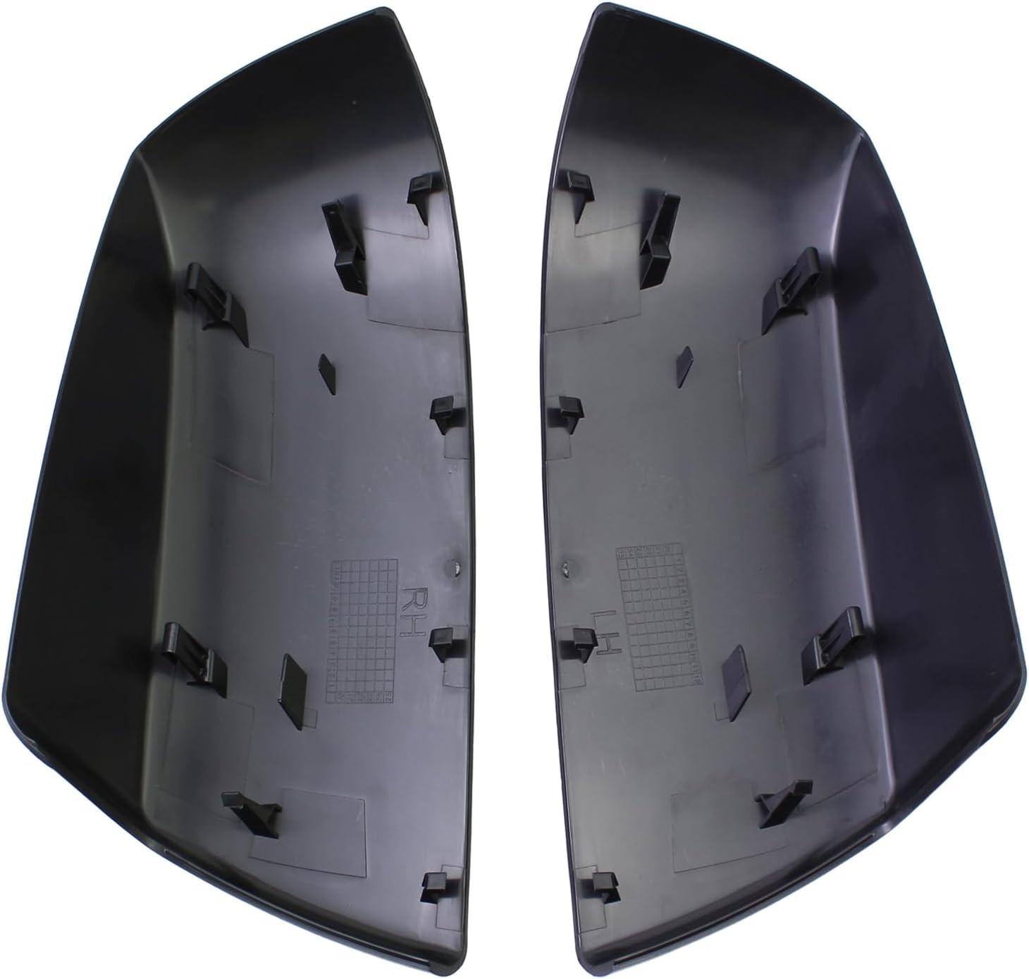 Driver and Passenger Side Mirror Cover Matte Black with Clip for Toyota Tundra