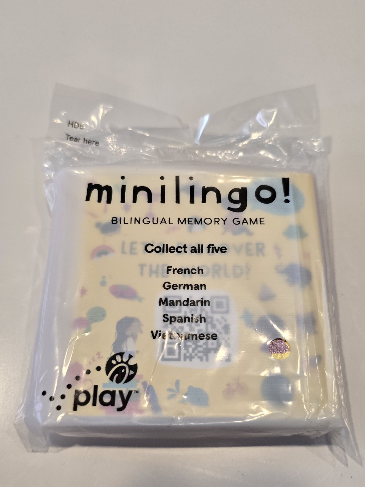 Minilingo Spanish English Bilingual Animals Memory Game From ChickFilA