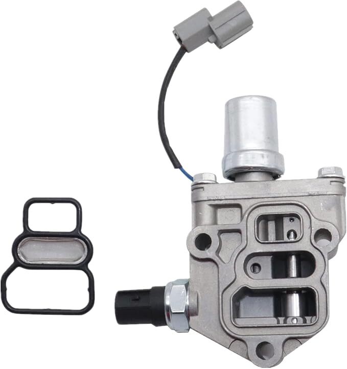 XQSMWF VTEC Solenoid Spool Valve With Gasket Compatible with Honda Civic 1.7L