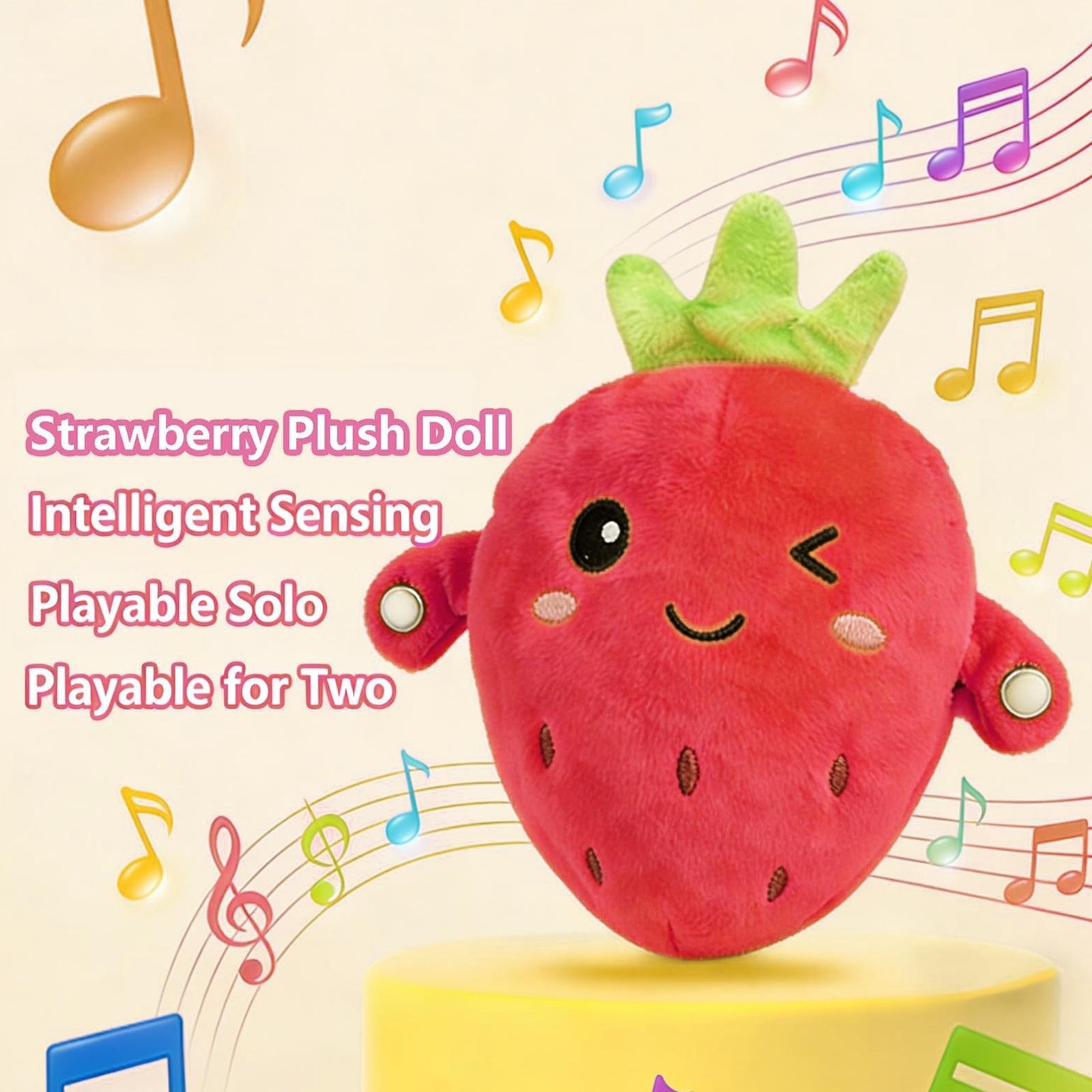 Interactive Music Plush Toy – Fun & Playful Sound-Activated Toys -Baby Music Toy