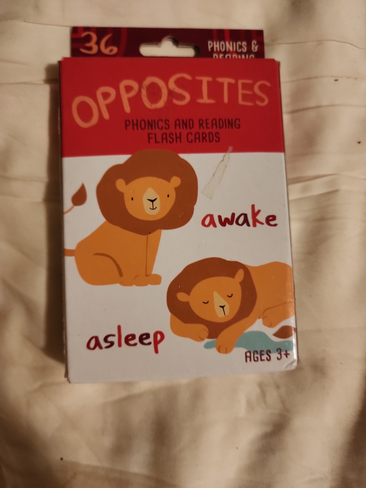 Lot of 5 Bendon Flash Cards: Math, Sight Words & Opposites – Complete