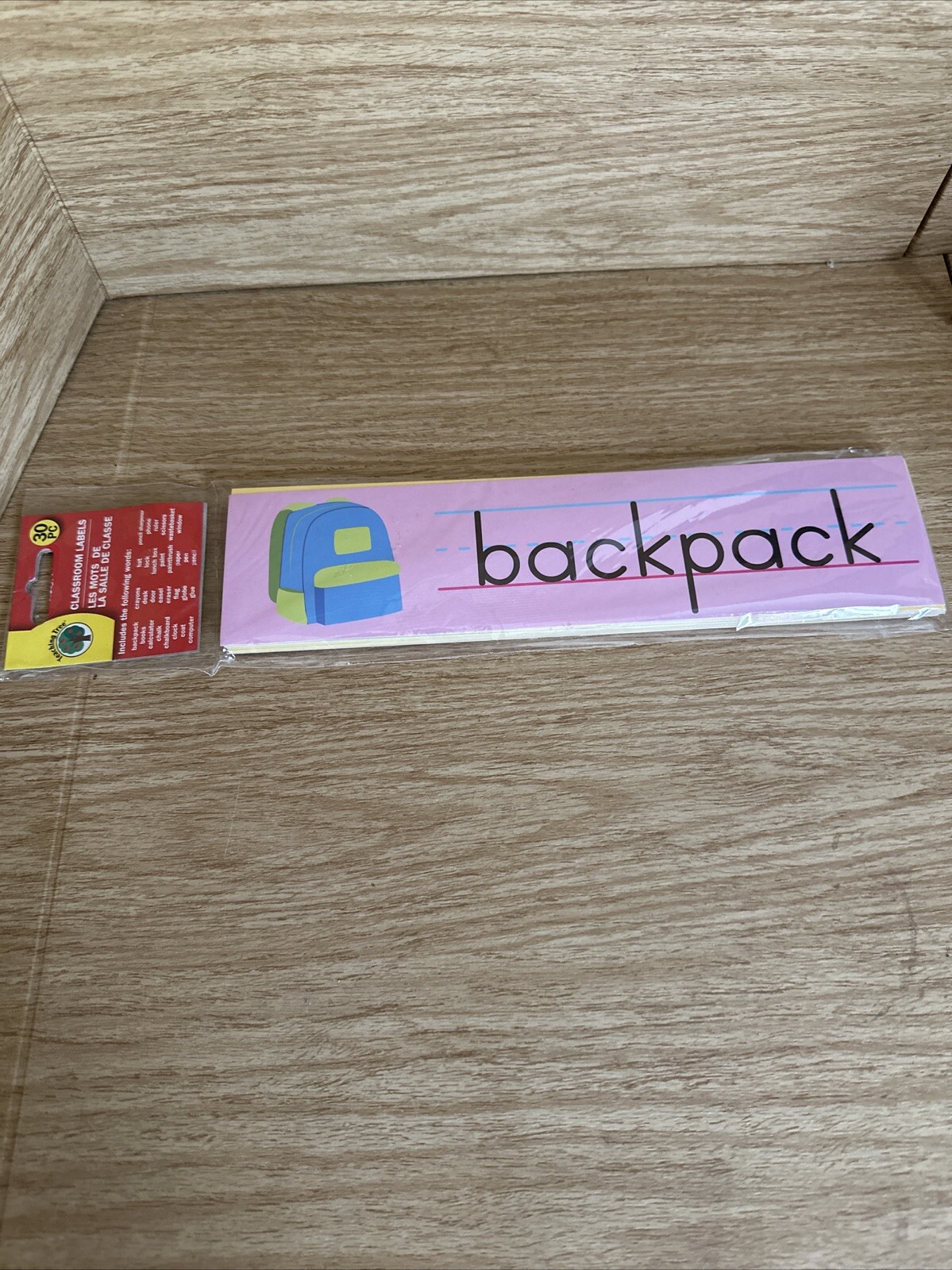 Teaching Tree Sight Words Flash Cards Classroom Labels 10″ Teacher 30 Pc Set