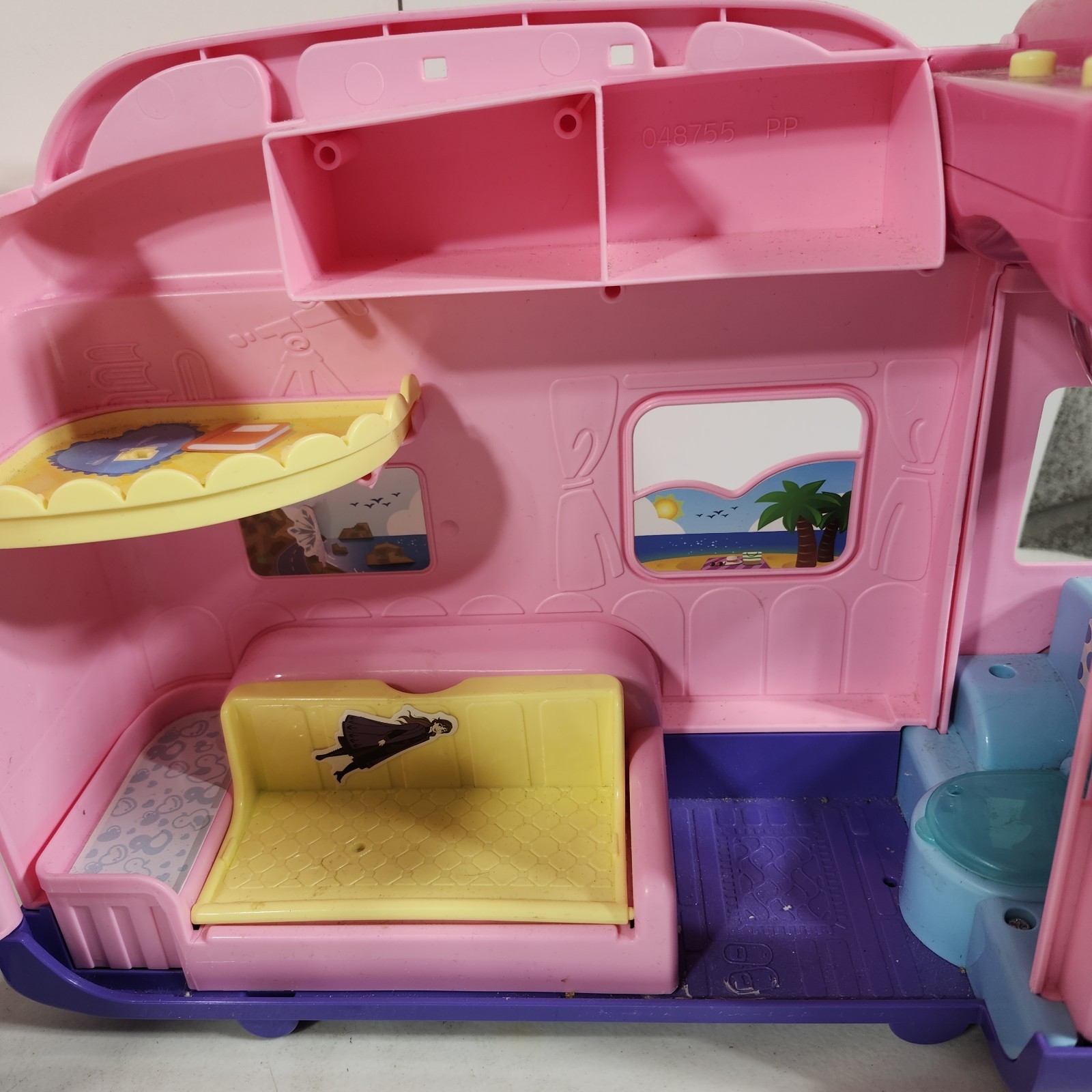 VTech Starlight Vacation Camper Pink Teaching Kids Toy Vehicle Tested Works