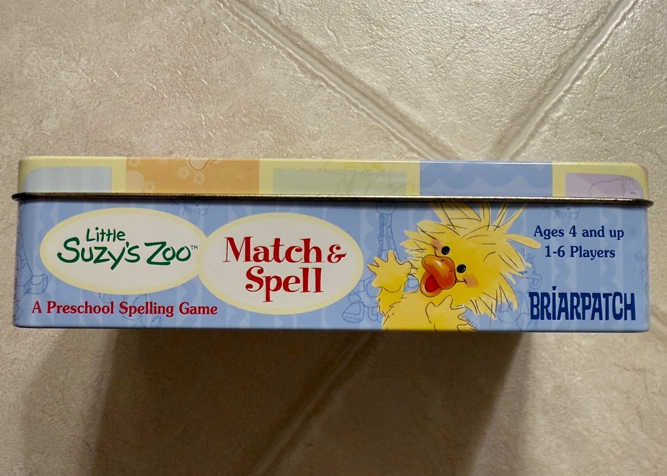 Briarpatch Little Suzy’s Zoo Match & Spell Preschool Game