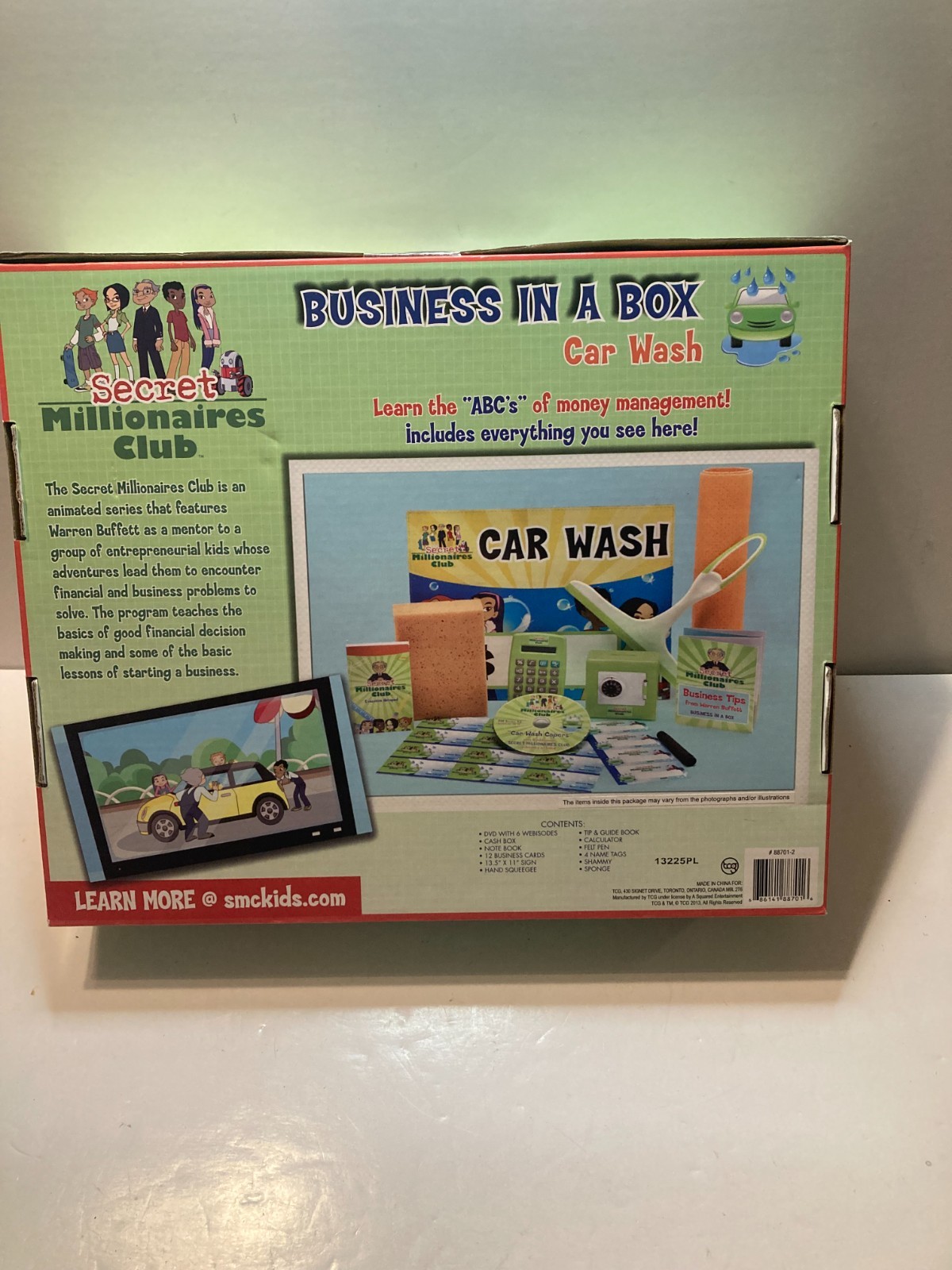 NEW Learn And Earn Secret Millionaires Club Business In A Box Car Wash