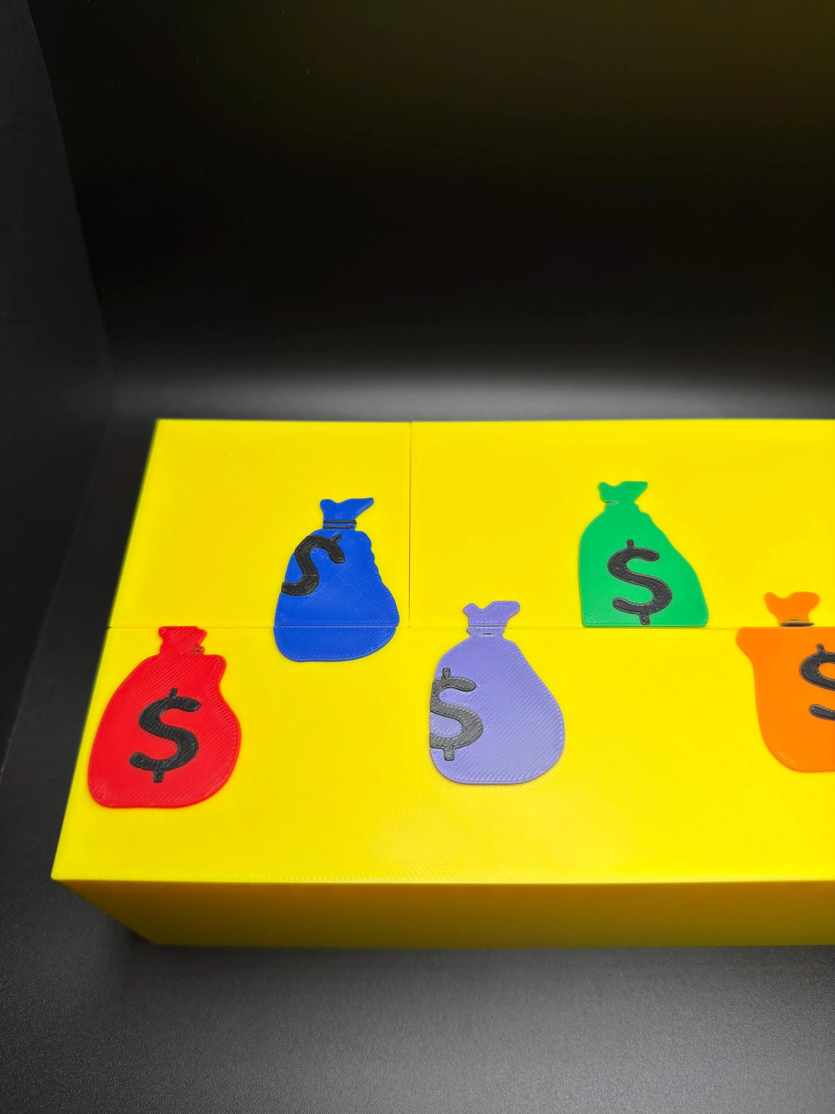 Vanishing Money Bag Puzzle | Optical Illusion Dissection Puzzle | 3D Printed