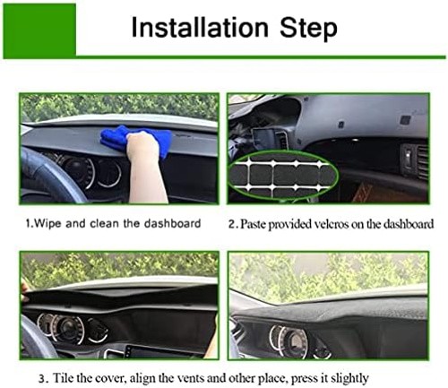 Dash Cover Dashboard Cover Mat Pad Custom Fit for Toyota Camry 2007 2008 2009…