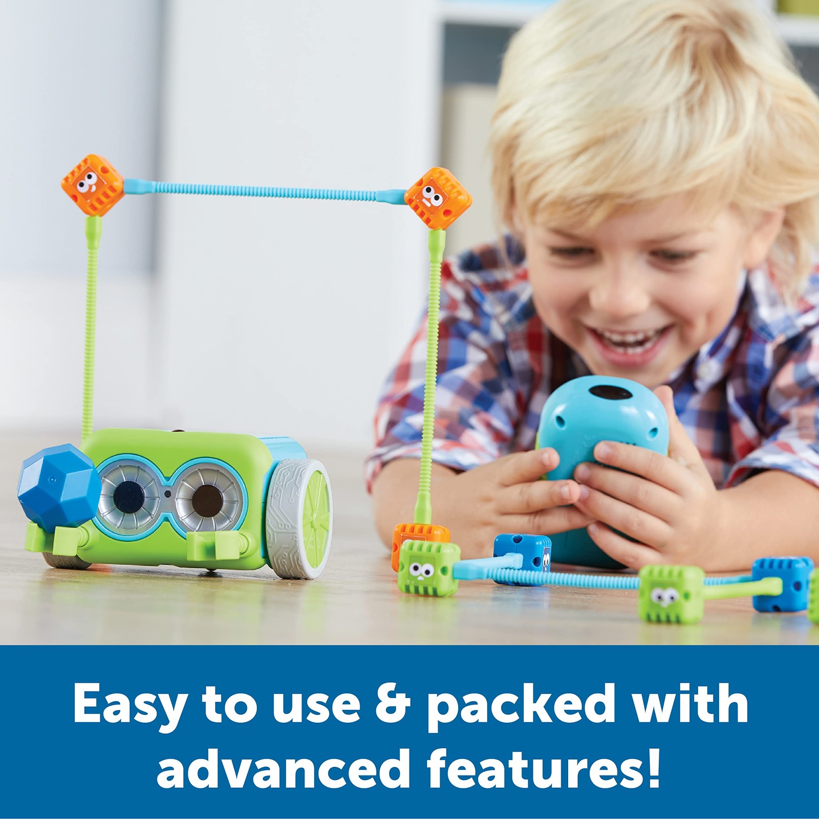 Coding Robot Activity Set 77 Pieces Screen Free STEM Learning Resources Botley