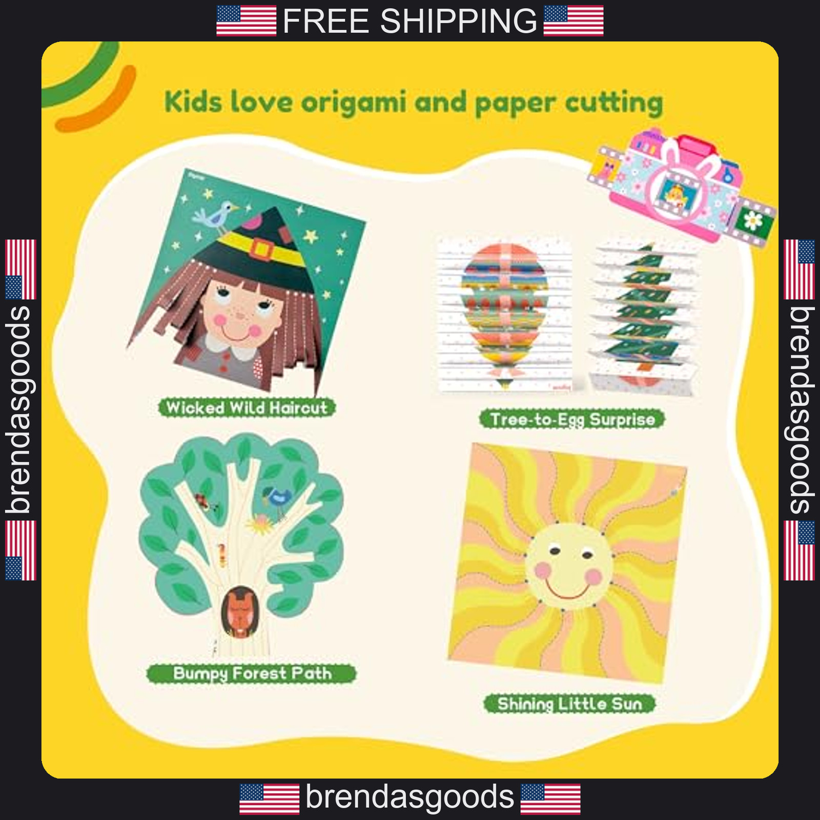 Kids Scissor Skills Activity Kit for Toddlers Ages 3-6